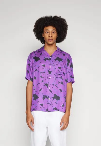Рубашка KAZA SHIRT AllSaints, фиолетовый