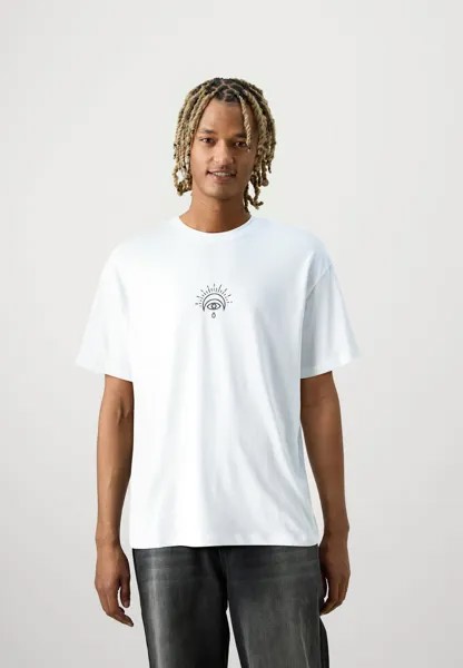 Футболка с набивным рисунком Jornamaste Tee Crew Neck Unisex Jack & Jones, ярко-белая