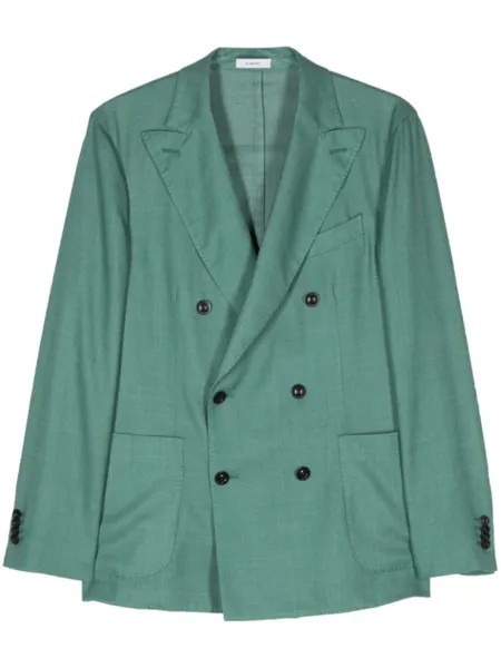 Boglioli двубортный пиджак K-Jacket, зеленый