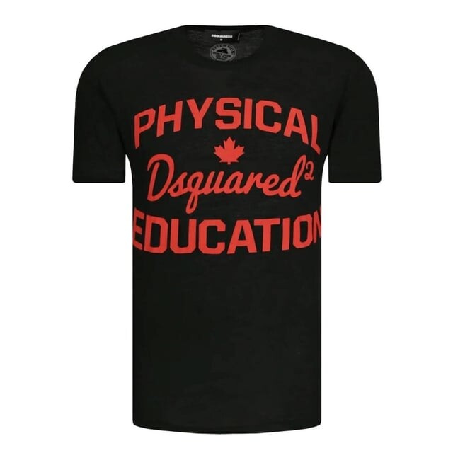 Классная футболка для физкультуры Dsquared2, черный