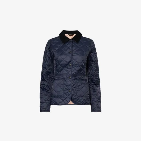 Стеганая дутая куртка deveron Barbour, розовый