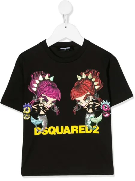 Dsquared2 Kids футболка с принтом