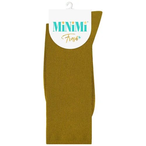 Носки MiNiMi, размер 39-41 (25-27), горчичный, желтый