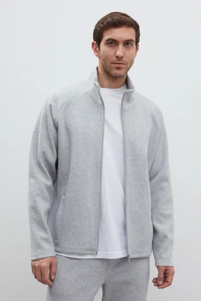 Олимпийка мужская Finn Flare FBD210142 серая 2XL