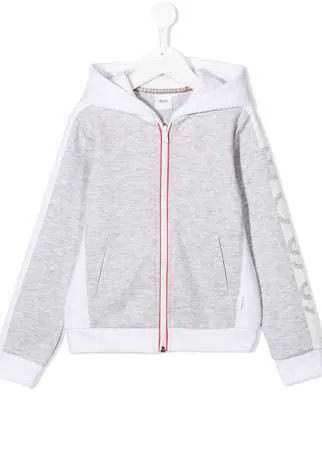 BOSS Kidswear худи в стиле колор-блок