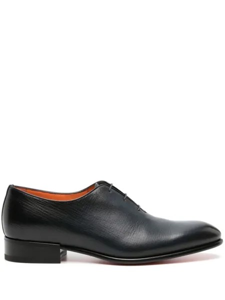 Santoni оксфорды с выцветшим эффектом, синий