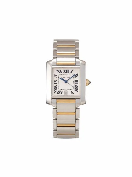 Cartier наручные часы Tank Française pre-owned 36.5 мм 1999-го года