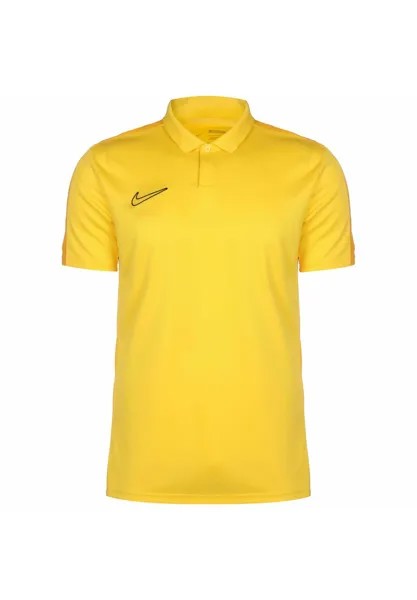 Поло Academy 23 Nike, цвет tour yellow university gold black