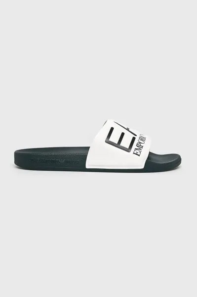 Шлепки EA7 Emporio Armani, белый