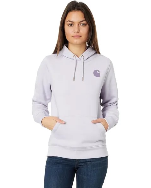 Толстовка Carhartt Clarksburg Pullover, цвет Lilac Haze