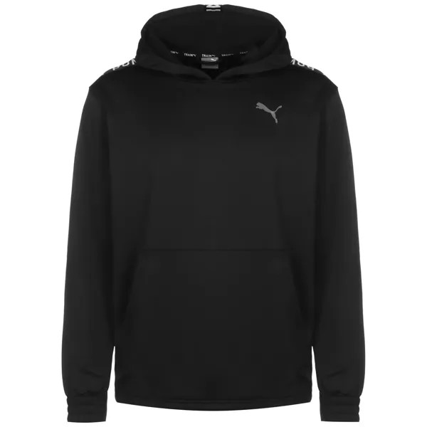 Толстовка Puma Trainingskapuzenpullover Fit Lightweight Power Fleece, черный