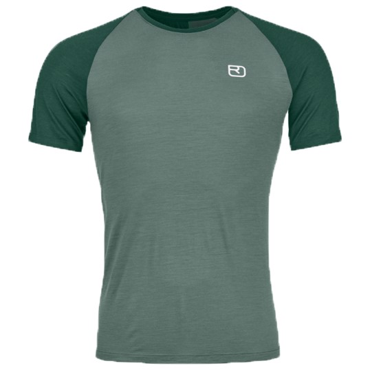 Рубашка из мериноса Ortovox 120 Tec Fast Mountain T Shirt, цвет Arctic Grey