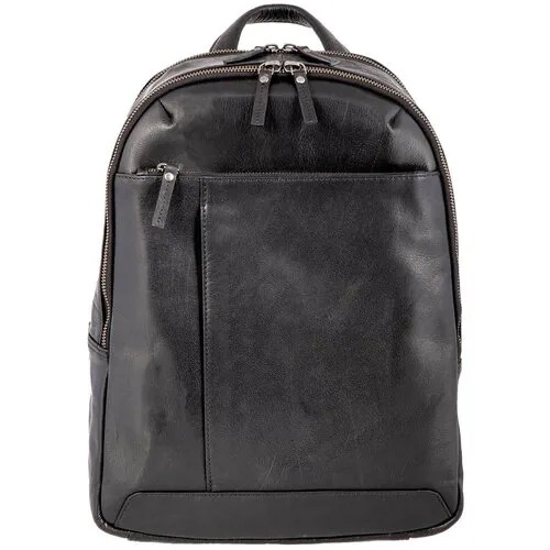 Кожаный рюкзак черного цвета Gianni Conti 4112379 black