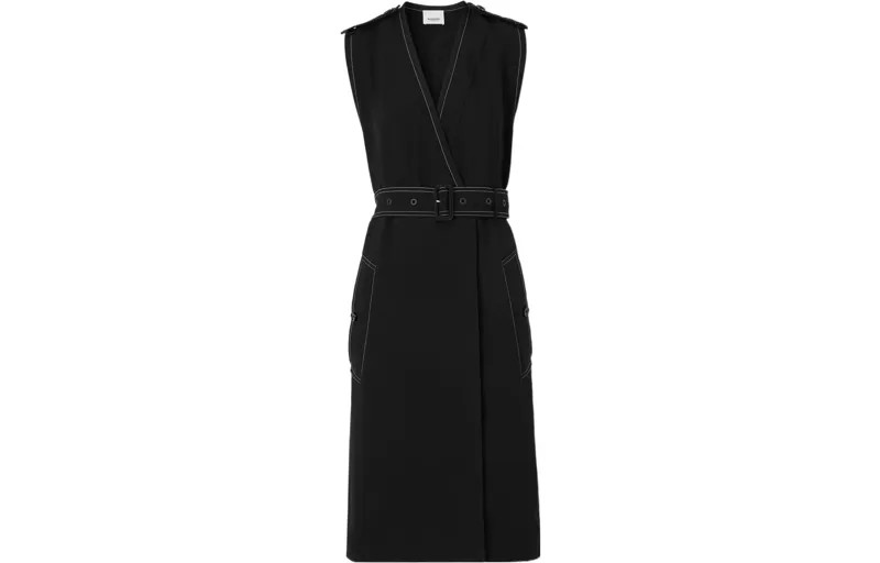 Женское платье без рукавов Burberry, цвет Black