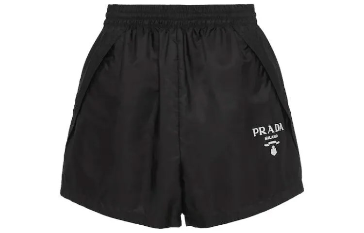 PRADA Женские повседневные шорты, цвет Black