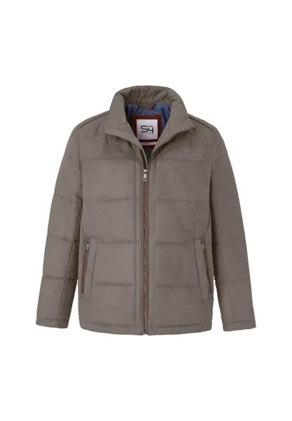 Длинный блузон из экокожи CALGARY S4 JACKETS, тауп
