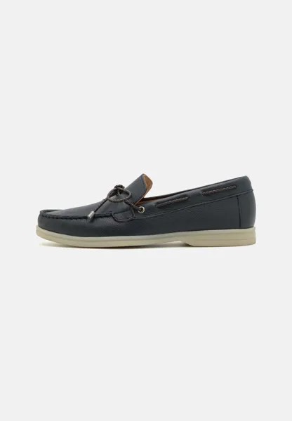 Топсайдеры JERRY COAST Hackett London, цвет navy blue