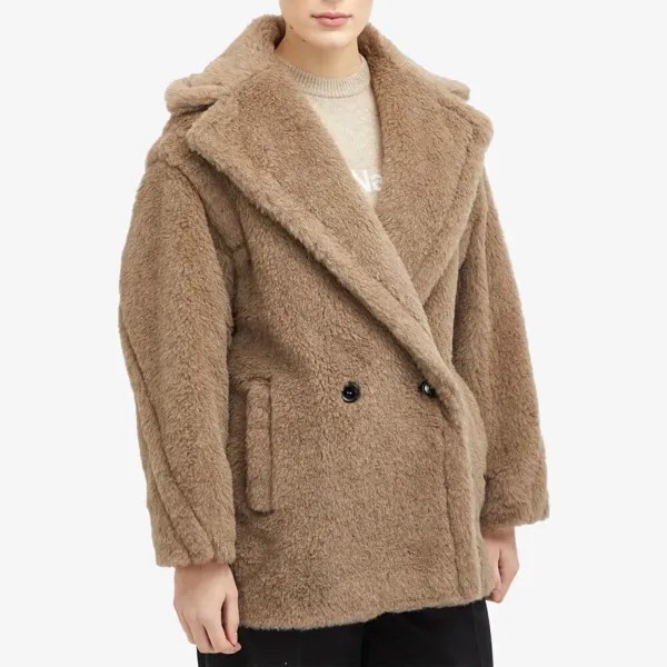 Max Mara Короткое плюшевое пальто Espero