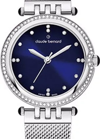 Швейцарские наручные  женские часы Claude Bernard 20085-3MBUPN. Коллекция Dress Code