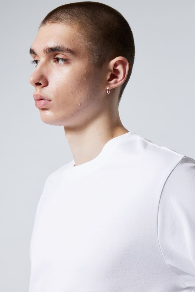 Свободная толстовка H&M, белый