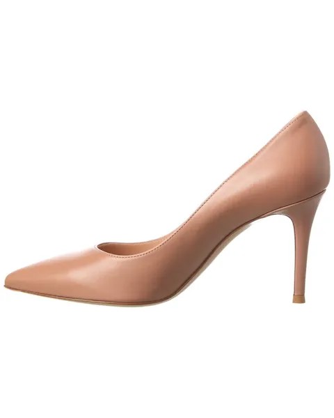 Gianvito Rossi Gianvito 85 Кожаные туфли, коричневый