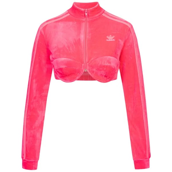Укороченная женская куртка Adidas Originals x Jeremy Scott