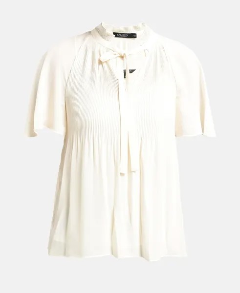 Элегантная блузка Lauren Ralph Lauren, цвет Wool White