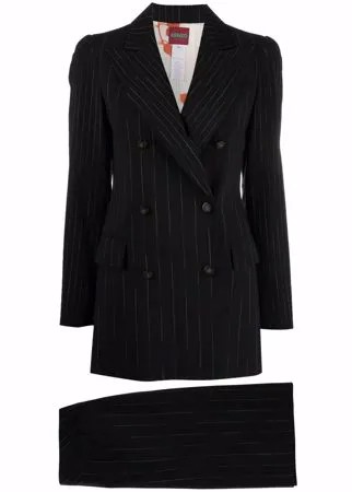 Kenzo Pre-Owned костюм-двойка в тонкую полоску