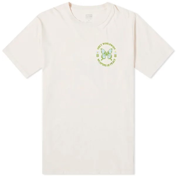Футболка Obey Weapons Of Peace T-Shirt, цвет Pigment Sago