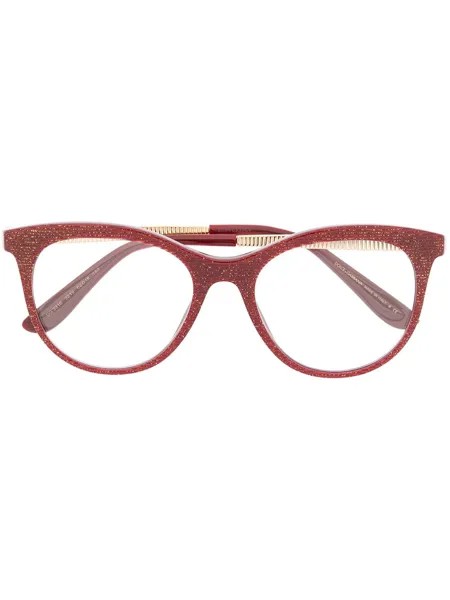 Dolce & Gabbana Eyewear солнцезащитные очки в оправе 'кошачий глаз' с блестками