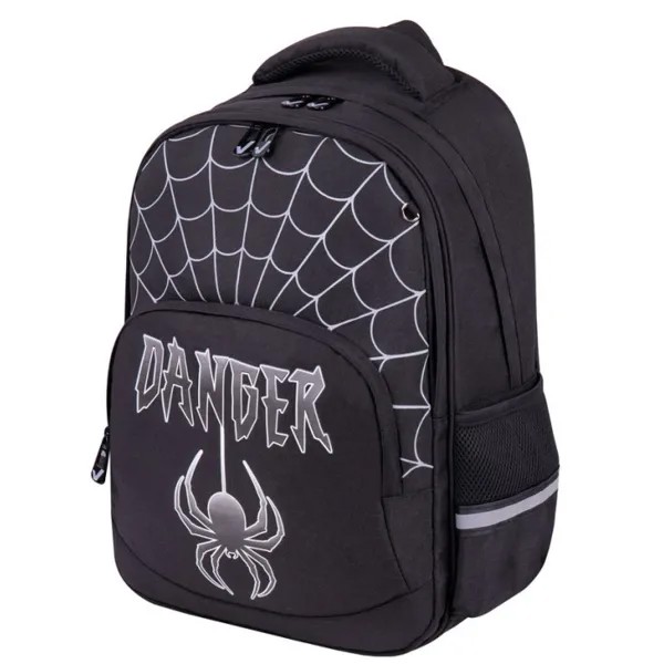 Brauberg Рюкзак Soft 2 отделения Dangerous spider светящийся 40х31х15 см