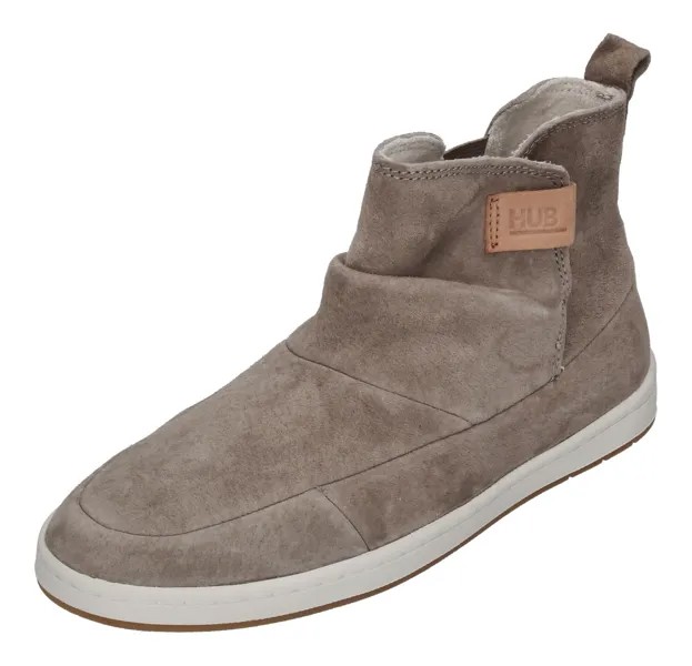 Ботильоны Hub n Serve N10 Soft Nubuck, коричневый