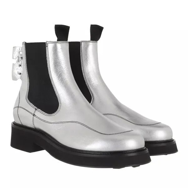 Ботинки laminate chelsea boot Off-White, серебряный