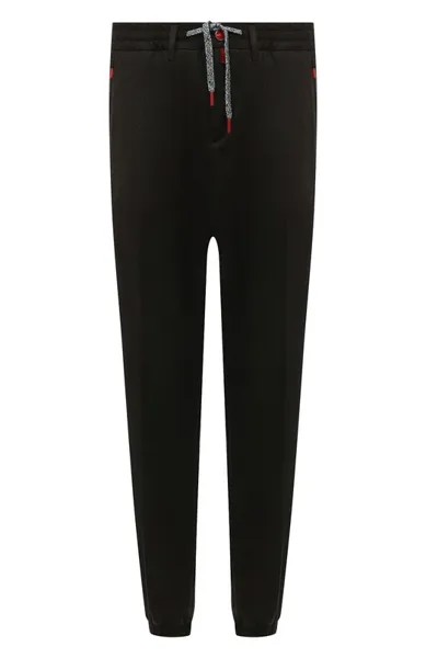 Джоггеры из шерсти и кашемира Kiton