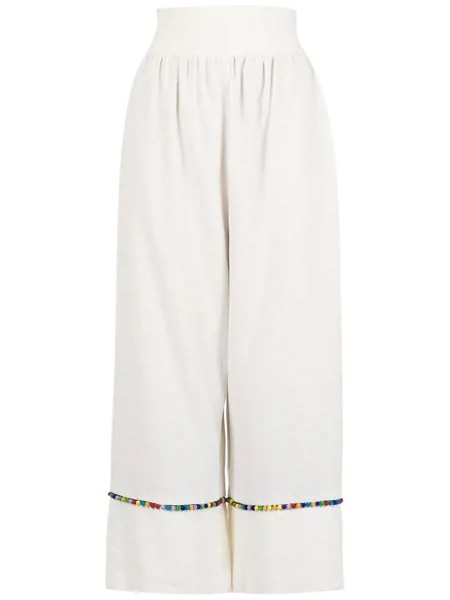 Olympiah Inca pompom pantacourt trousers