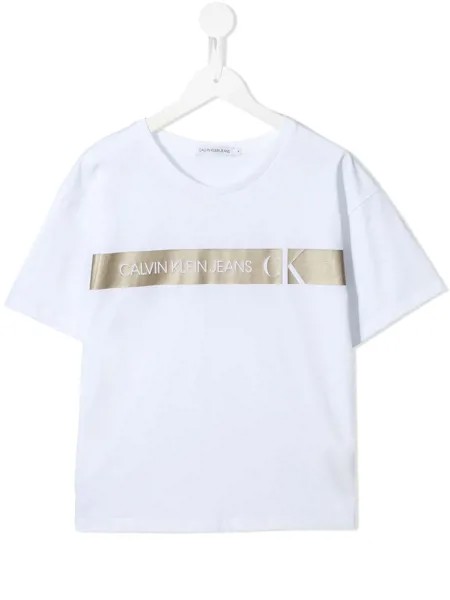 Calvin Klein Kids футболка с короткими рукавами и логотипом