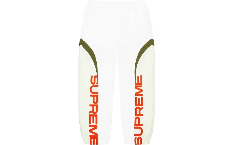 SS22 Трикотажные спортивные штаны унисекс Supreme, белый