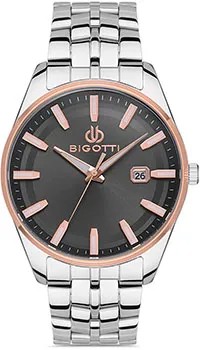 Fashion наручные  мужские часы BIGOTTI BG.1.10455-5. Коллекция Napoli