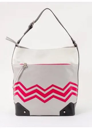 Сумка женская Leo Ventoni 23004197 grey/fuchsia