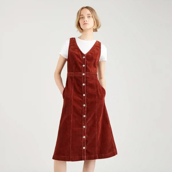 Сарафан женский Levi's A0830-0001 коричневый L
