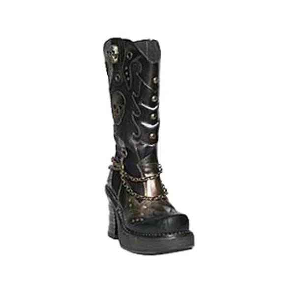 Сапоги женские Newrock 35087 разноцветные 40 RU