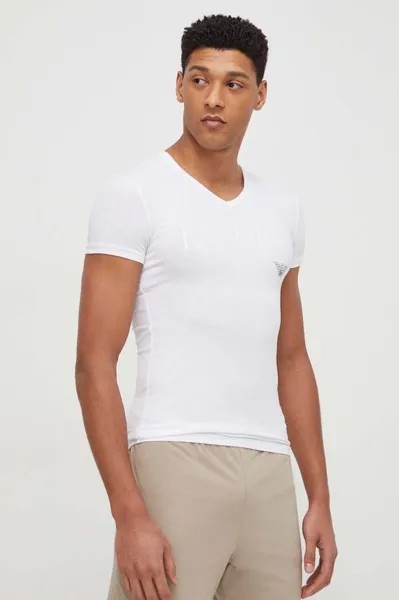 Футболка для отдыха Emporio Armani Underwear, белый