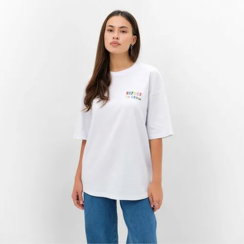 Футболка MIST, размер L-XL, белый