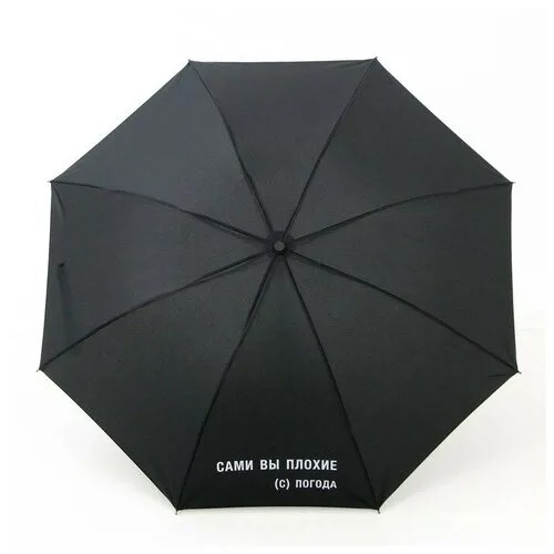Мини-зонт Beauty Fox, черный