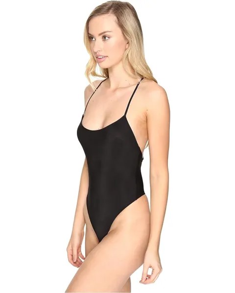 Боди Only Hearts Second Skins Lowback Bodysuit, черный