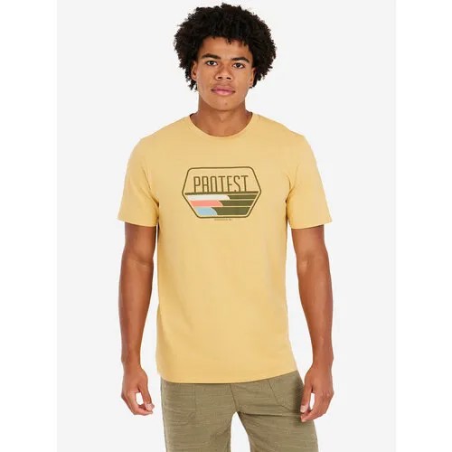 Футболка PROTEST PRTSTAN t-shirt, размер M, желтый