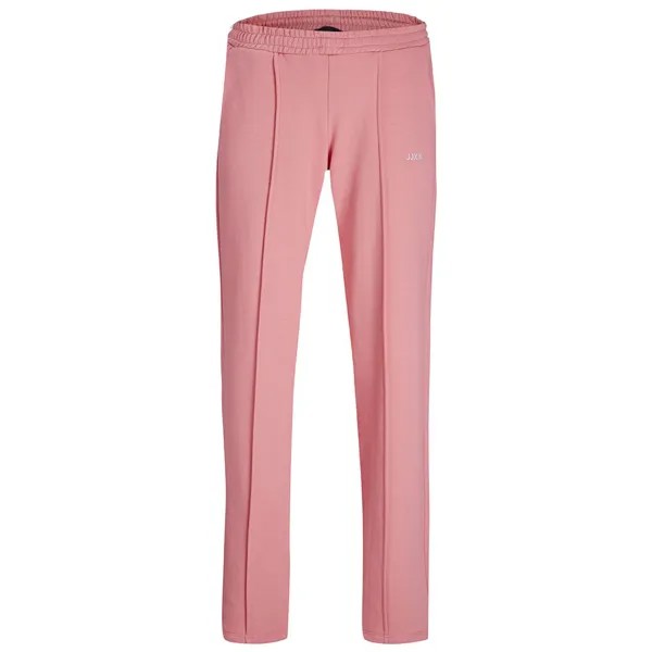 Брюки Jack & Jones Camilla Regular Time JJXX high waist, розовый