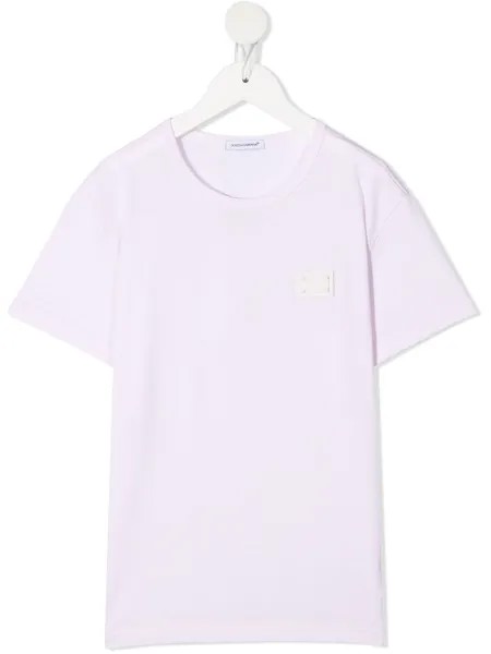 Dolce & Gabbana Kids футболка с логотипом