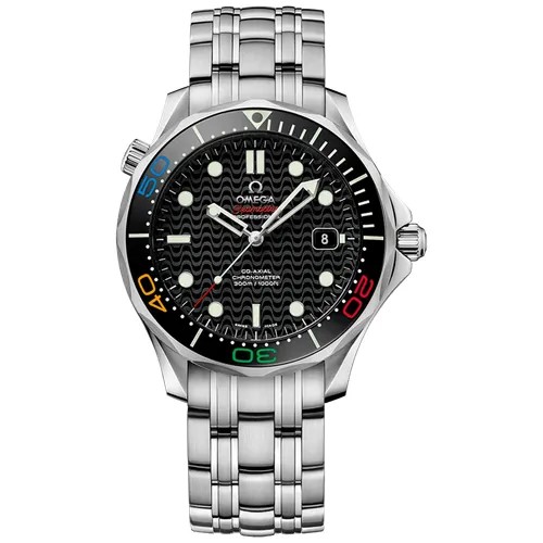 Наручные часы OMEGA Omega Seamaster 52230412001001, серебряный, черный