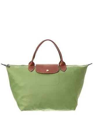 Longchamp Le Pliage Original Нейлоновая женская сумка зеленая